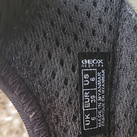 Geox Respira blue closed toes hiking sandals size W8 M6 - Picture 8 of 9